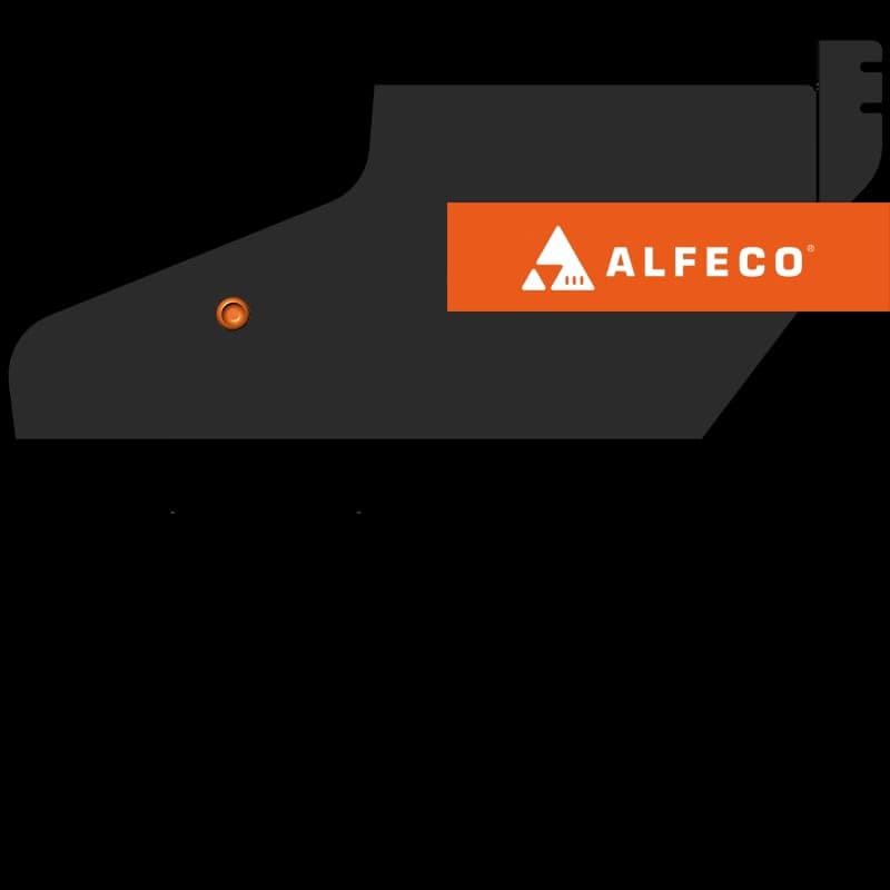 Защита топливного бака ALFeco ALF0826st