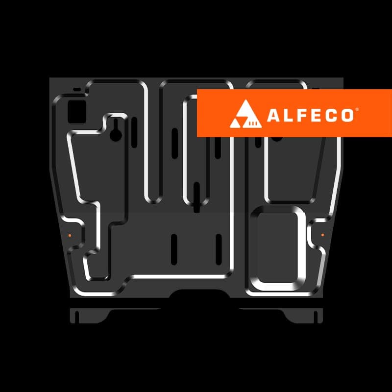 Защита картера и КПП ALFeco ALF1545st-2