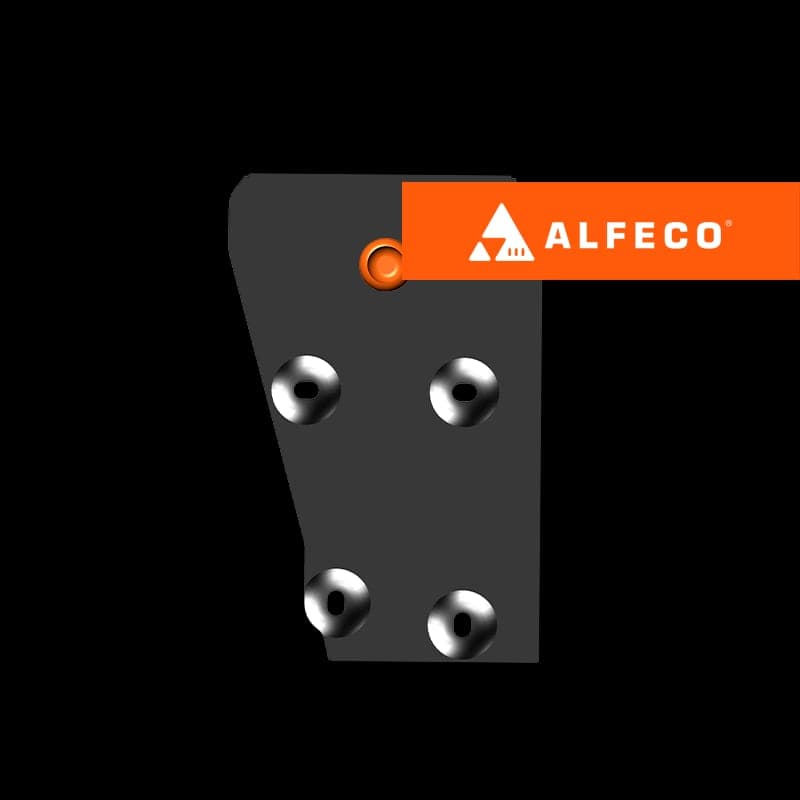 Защита редуктора заднего моста ALFeco ALF2435st